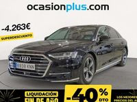 Usado Audi A8L 340 CV (250 kW) 2018 Negro Berlina