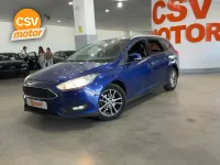 Usado Ford Focus Titanium 125 CV (91 kW) 2018 Azul Berlina