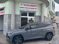 Usado Hyundai Tucson N Line 150 CV (110 kW) 2022 Gris / plata SUV