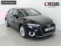 Usado Audi A3 Sportback Advanced 116 CV (85 kW) 2022 Negro Utilitario