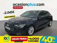 Usado Audi A3 110 CV (80 kW) 2023 Negro Berlina
