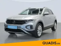 Usado VW T-Roc Life 110 CV (80 kW) 2022 Gris SUV