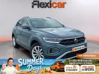 Usado VW T-Roc Life 150 CV (110 kW) 2023 Verde SUV