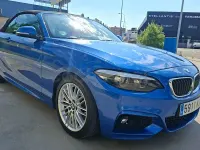 Usado BMW 218 150 CV (110 kW) 2018 Azul Descapotable