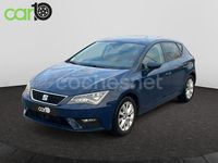 Usado Seat Leon Style 125 CV (91 kW) 2017 Azul Berlina
