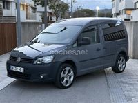 Usado VW Caddy Comfortline 102 CV (75 kW) 2014 Gris / plata Monovolumen