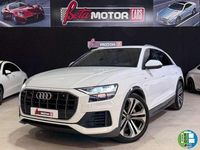 Usado Audi Q8 S-Line 286 CV (210 kW) 2019 Blanco SUV