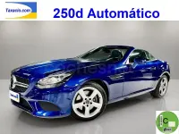 Usado Mercedes SLC250 204 CV (150 kW) 2017 Azul Descapotable