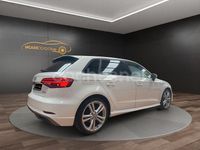 Usado Audi A3 S-Line 116 CV (85 kW) 2019 Blanco Berlina