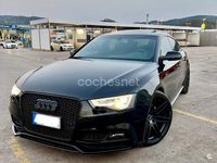 Usado Audi A5 Sportback 190 CV (139 kW) 2015 Negro Utilitario