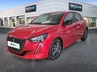 Usado Peugeot 208 Active 100 CV (73 kW) 2022 Rojo Utilitario