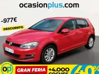 Usado VW Golf VII Edition 110 CV (80 kW) 2016 Rojo Utilitario