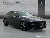Usado Mercedes A180 AMG line 136 CV (100 kW) 2026 Negro noche
