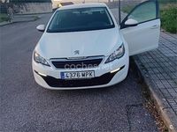 Usado Peugeot 308 Active 92 CV (67 kW) 2014 Negro Berlina