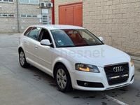 Usado Audi A3 Attraction 125 CV (91 kW) 2009 Blanco Utilitario