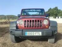 Usado Jeep Wrangler Sport 177 CV (130 kW) 2007 Granate SUV