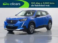 Usado Peugeot e-2008 Active 100 kW (136 CV) 2022 Azul SUV