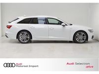 Usado Audi A6 S-Line 204 CV (150 kW) 2022 Blanco glaciar Familiar