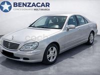 Usado Mercedes S320 197 CV (144 kW) 2001 Gris / plata Berlina