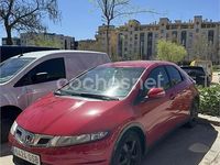 Usado Honda Civic Comfort 100 CV (73 kW) 2009 Rojo Berlina