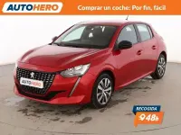 Usado Peugeot 208 Active 101 CV (74 kW) 2023 Rojo Utilitario