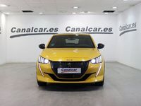 Usado Peugeot 208 GT-line 100 CV (73 kW) 2019 Amarillo Utilitario