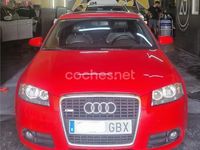 Usado Audi A3 Ambition 105 CV (77 kW) 2008 Rojo Utilitario