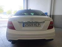 Usado Mercedes C200 Avantgarde 184 CV (135 kW) 2012 Blanco Berlina