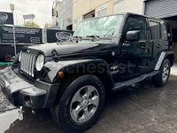 Usado Jeep Wrangler Sahara 284 CV (208 kW) 2017 Negro SUV