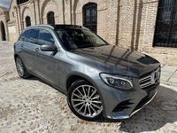 Usado Mercedes GLC250 AMG line 204 CV (150 kW) 2016 Gris / plata SUV