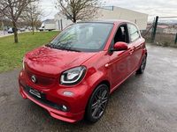 Usado Smart ForFour Brabus 109 CV (80 kW) 2017 Granate Utilitario