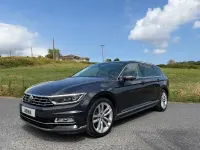 Usado VW Passat Sportline 190 CV (139 kW) 2017 Gris / plata Familiar