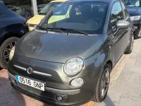 Usado Fiat 500 69 CV (50 kW) 2009 Azul Descapotable