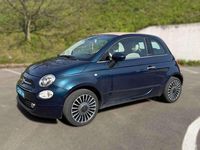 Usado Fiat 500C Lounge 69 CV (50 kW) 2018 Azul Descapotable