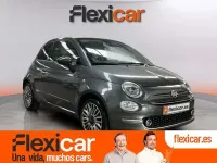 Usado Fiat 500C 69 CV (50 kW) 2017 Gris Descapotable
