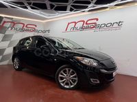 Usado Mazda 3 Luxury 151 CV (111 kW) 2009 Negro Berlina