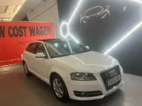 Usado Audi A3 Sportback Attraction 105 CV (77 kW) 2010 Blanco Utilitario