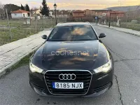 Usado Audi A6 S-Line 190 CV (139 kW) 2014 Negro Familiar