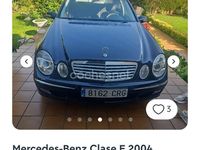 Usado Mercedes E220 Elegance 143 CV (105 kW) 2004 Azul Familiar