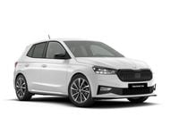 Ny Skoda Fabia Monte Carlo 116 HK (85 kW) 2025 Hvid Sedan