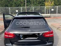 Usado Mercedes C250 AMG line 204 CV (150 kW) 2017 Negro Familiar