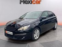 Usado Peugeot 308 Style 131 CV (96 kW) 2017 Negro Berlina