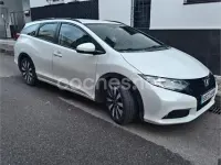 Usado Honda Civic Elegance 120 CV (88 kW) 2014 Blanco Familiar