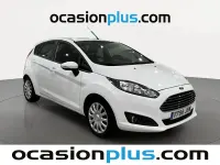 Usado Ford Fiesta Trend 75 CV (55 kW) 2014 Blanco Utilitario