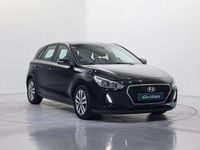 Usado Hyundai i30 120 CV (88 kW) 2017 Negro Utilitario