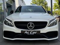 Usado Mercedes C63 AMG AMG 476 CV (350 kW) 2014 Blanco Berlina