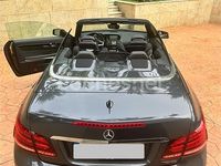 Usado Mercedes E350 252 CV (185 kW) 2015 Gris / plata Descapotable