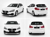 Usado BMW 225 Active Tourer iPerformance 224 CV (164 kW) 2019 Blanco Monovolumen