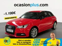 Usado Audi A1 95 CV (69 kW) 2017 Rojo Utilitario