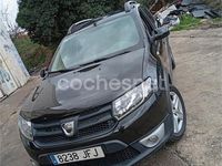 Usado Dacia Sandero Stepway 90 CV (66 kW) 2015 Negro Berlina